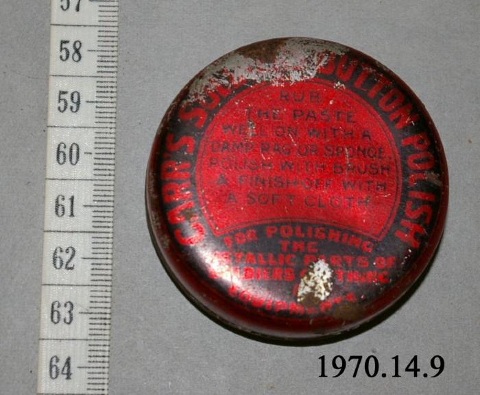 Button Polish Tin