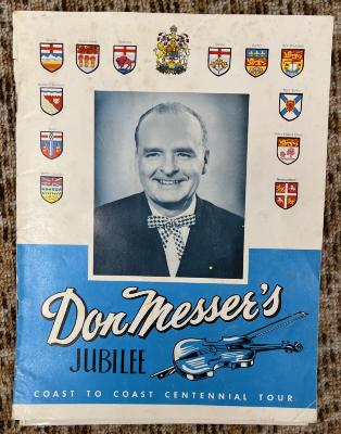 Booklet and photos - Don Messer's Jubilee