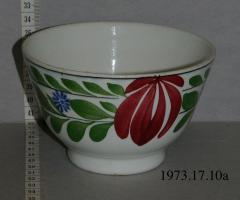 Red & Green Pattern Bowl