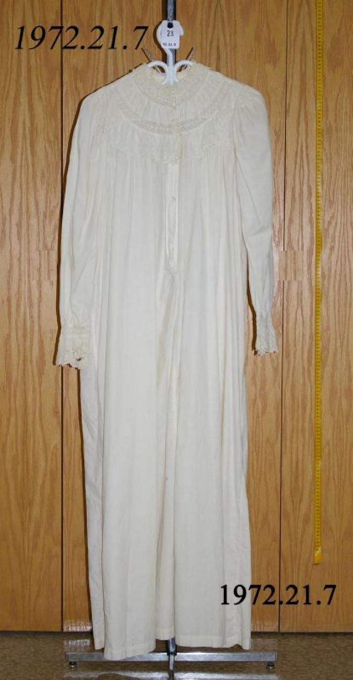 White Cotton Nightgown