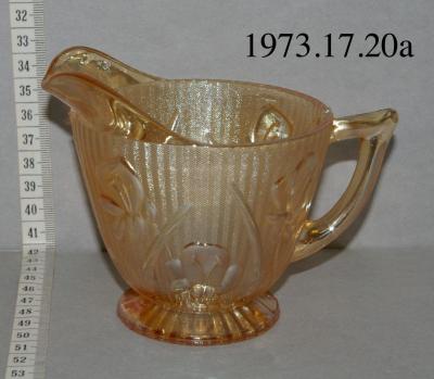 Marigold Carnival Glass Creamer (c.1950)