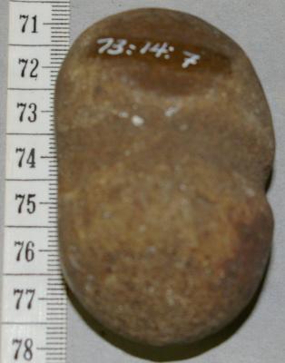 Grooved Hammerstone