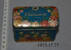 Floral Tin