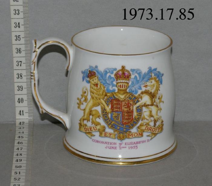 Elizabeth II Coronation Mug (1953)