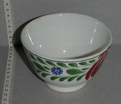 Red & Green Pattern Bowl