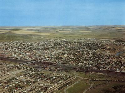 Swift Current, Aerial View (c.1960s)