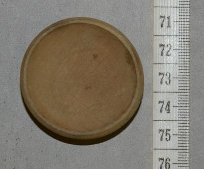 Miniature Wooden Toy Bowl