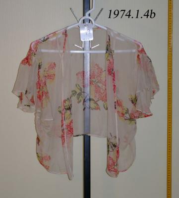 Sheer Printed Pink Jacket (1920)