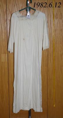 White Cotton Nightgown