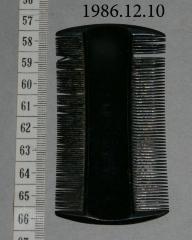 Black Plastic Comb