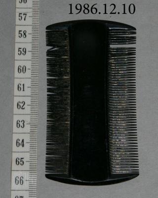 Black Plastic Comb