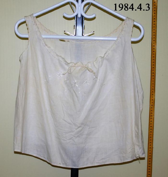 White Cotton Camisole (c.1900)