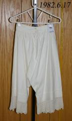 White Cotton Bloomers