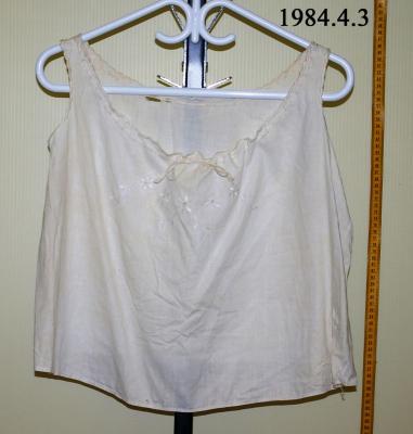 White Cotton Camisole (c.1900)