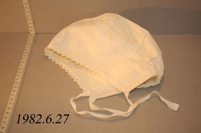 White Child's Bonnet