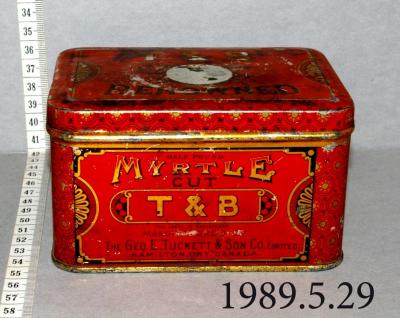 T&B Tobacco Tin