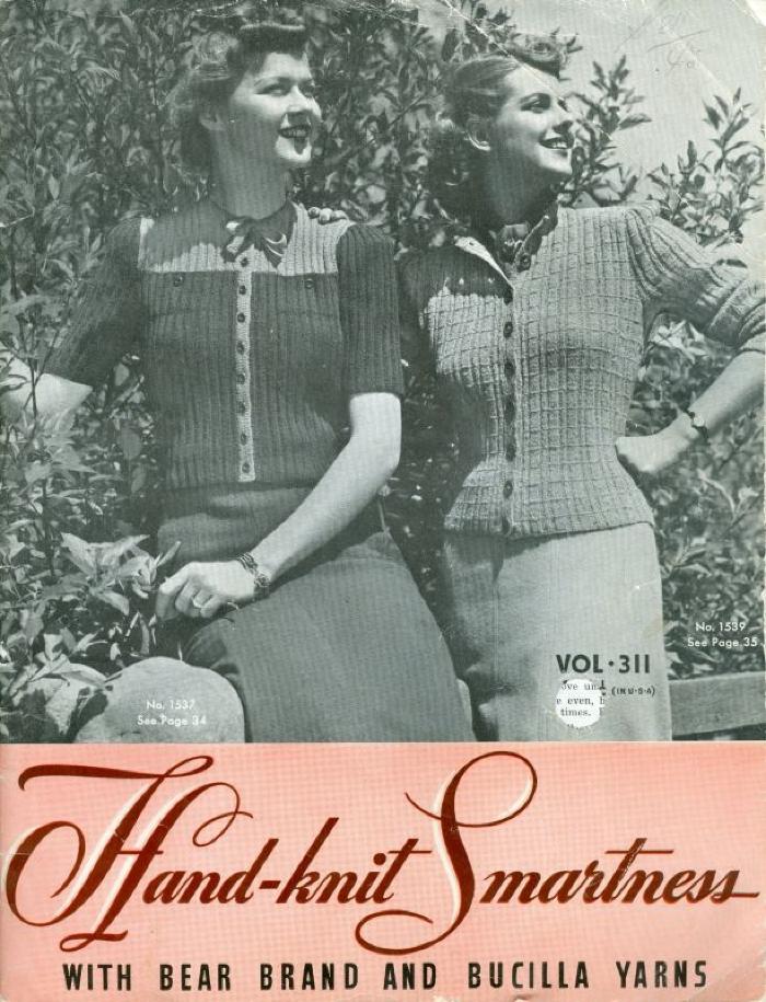 Smartness Hand-Knit Knitting Magazine (1939)