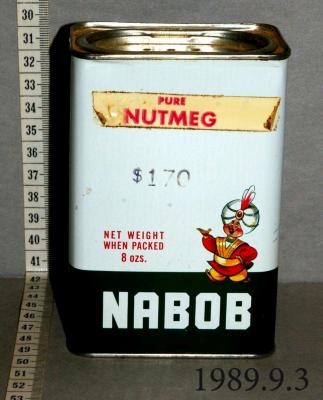 Nabob Nutmeg Tin