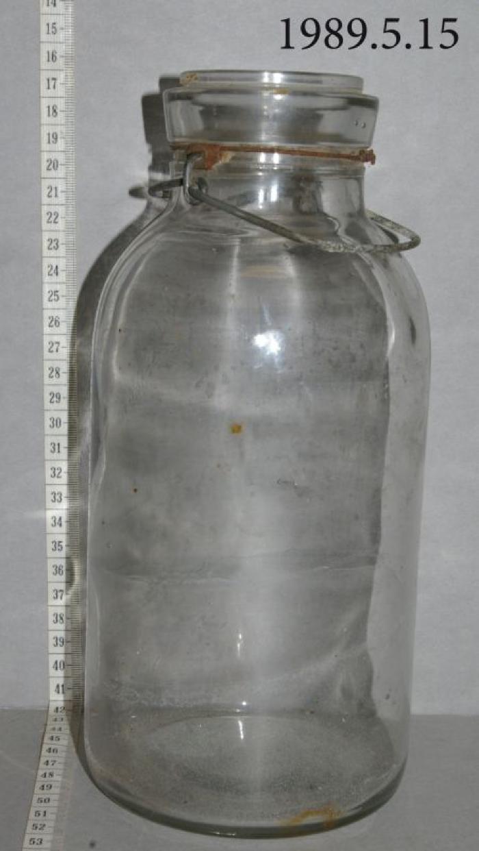 Clear Glass Jar