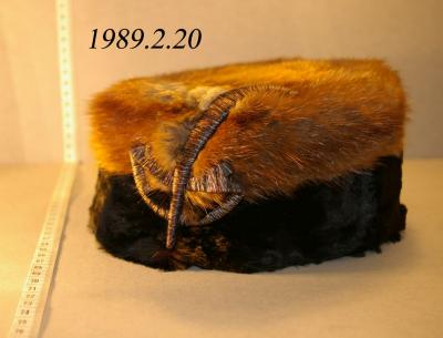 Muskrat Fur Hat (c.1913)