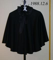 Black Wool Cape