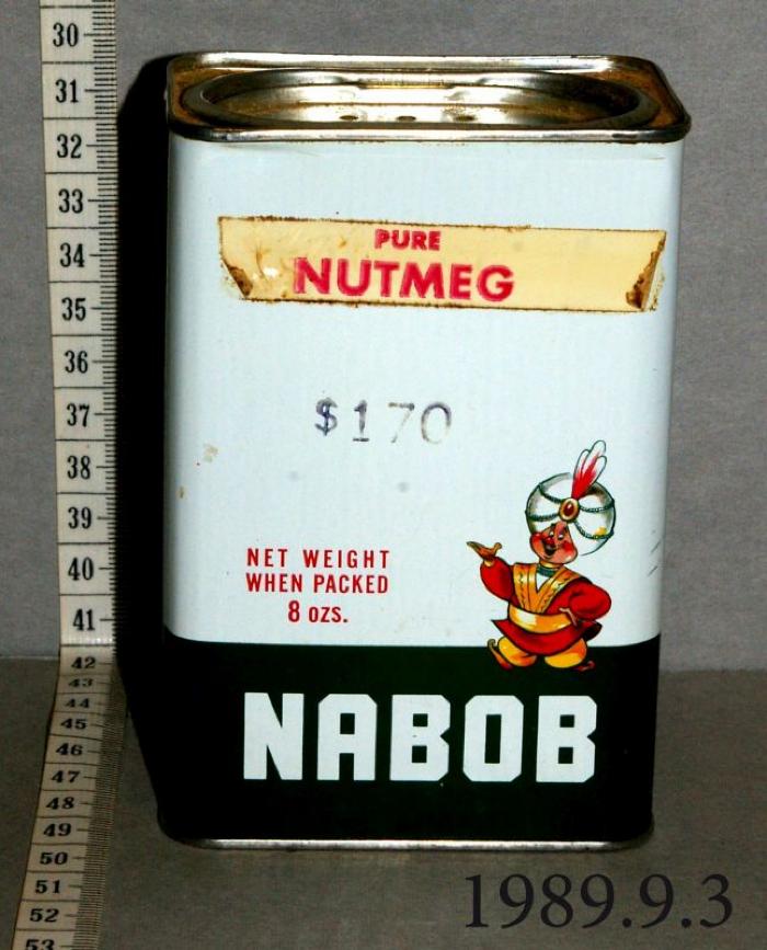 Nabob Nutmeg Tin