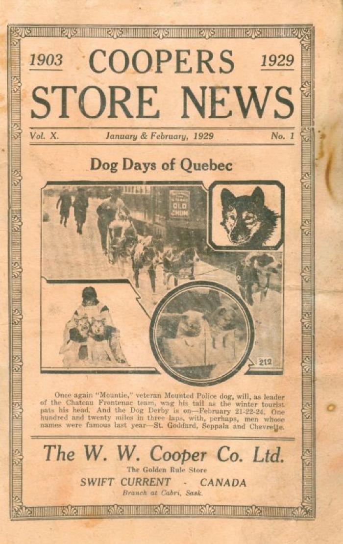 Coopers Store News Newsletter (1929-01)