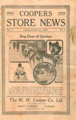 Coopers Store News Newsletter (1929-01)