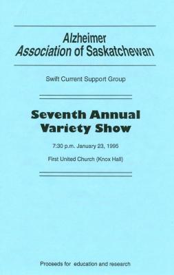 Alzheimer Association Of Saskatchewan Seventh Annual Variety Show (1995-01-23)