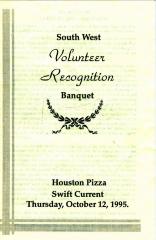 South West Volunteer Recognition Banquet Booklet