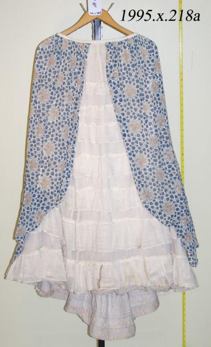 Tiered Cotton Skirt