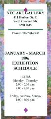 National Exhibition Centre Art Gallery Pamphlet (1996)