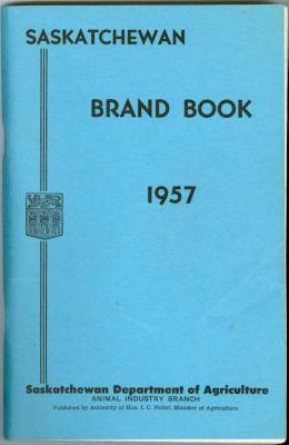 Saskatchewan Brand Book (1957)