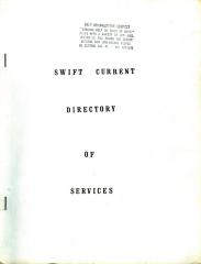 Swift Current Directory of Services Booklet