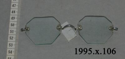 Octagonal Rimless Eyeglasses