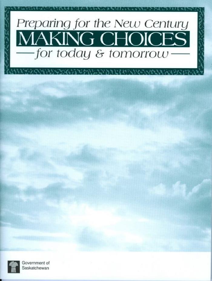 Preparing For The New Century: Making Choices For Today & Tomorrow Booklet (1996)