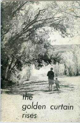 The Golden Curtain Rises Local Poetry And Prose Booklet (c.1964)