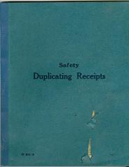 Dr G Buttery Receipt Book (1946-06)