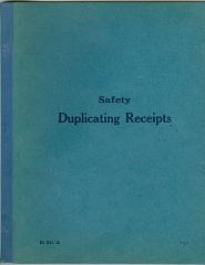 Dr G Buttery Receipt Book (1946-03)