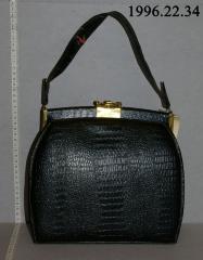 Black Leather Purse