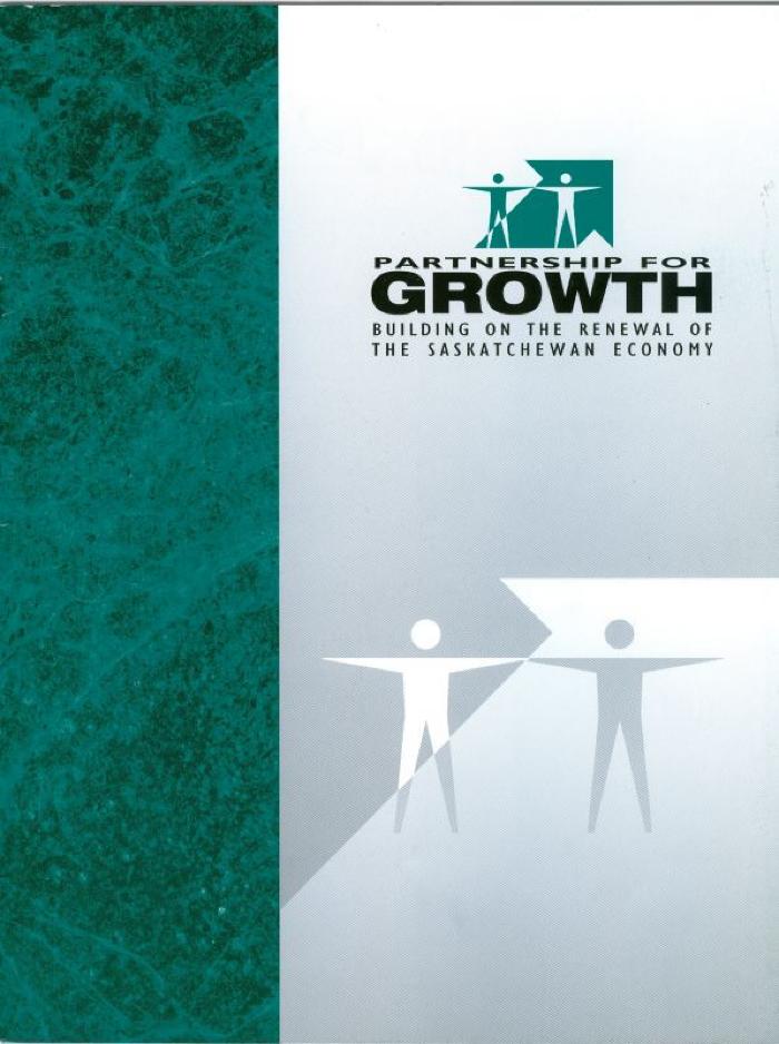 Partnership For Growth Saskatchewan Economy Book (1996)