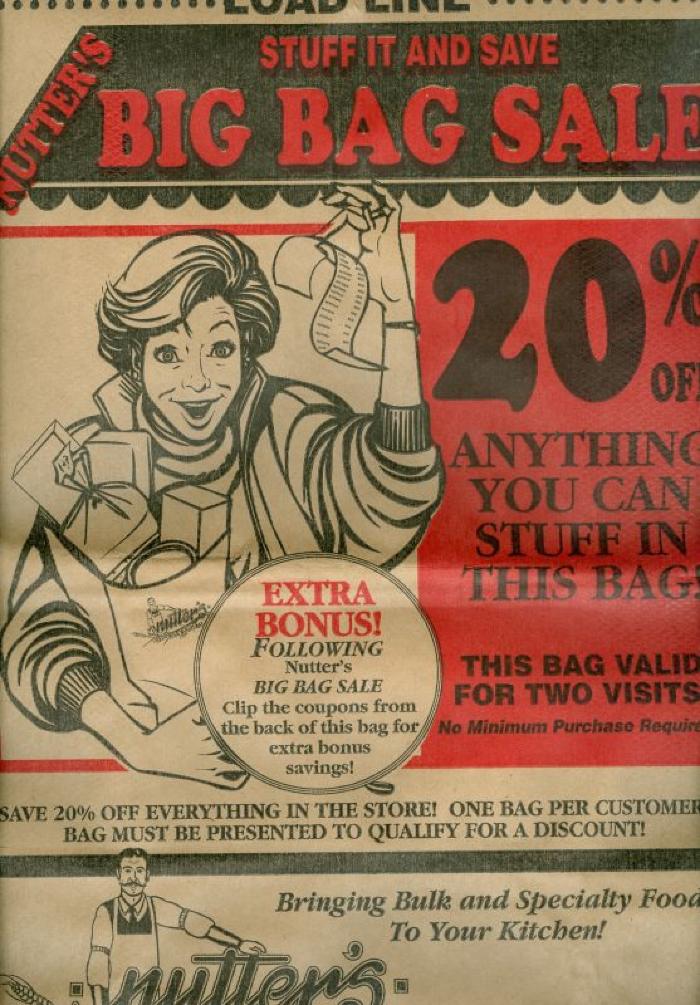 Nutter's Stuff It And Save Big Bag Sale Bag (1996)