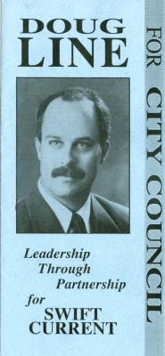 Doug Line For City Council Flyer (1996)