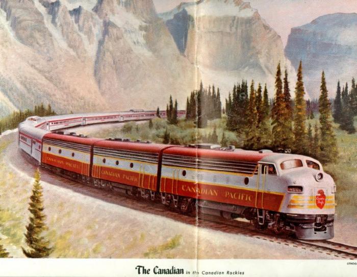 Canadian Pacific Offers Another First In Canada Promotional Brochure