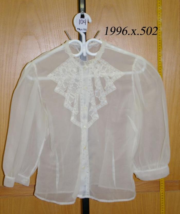 White Sheer Blouse