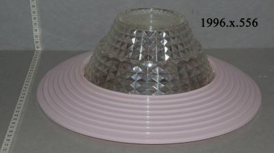 Pink Plastic Lamp Shade