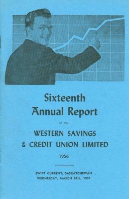 Western Savings & Credit Union Limited Annual Report (1957-03-27)