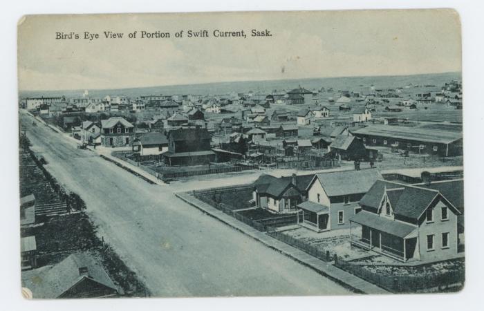 Swift Current Birds-Eye View Postcard (c.1910);Swift Current Birds-Eye View Postcard (c.1910)