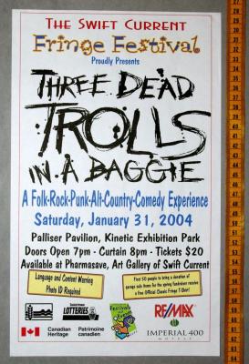 Swift Current Fringe Festival Poster (2004-01-31)