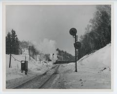 Canadian Pacific Railway Track in Schreiber, Ontario;Canadian Pacific Railway Track in Schreiber, Ontario;Photograph